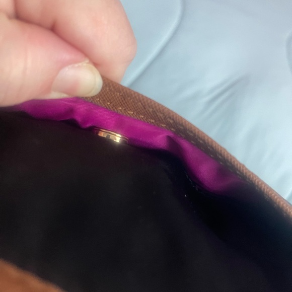 Black Michael Kors Cross-body Bag with Camel Trim - Picture 6 of 10